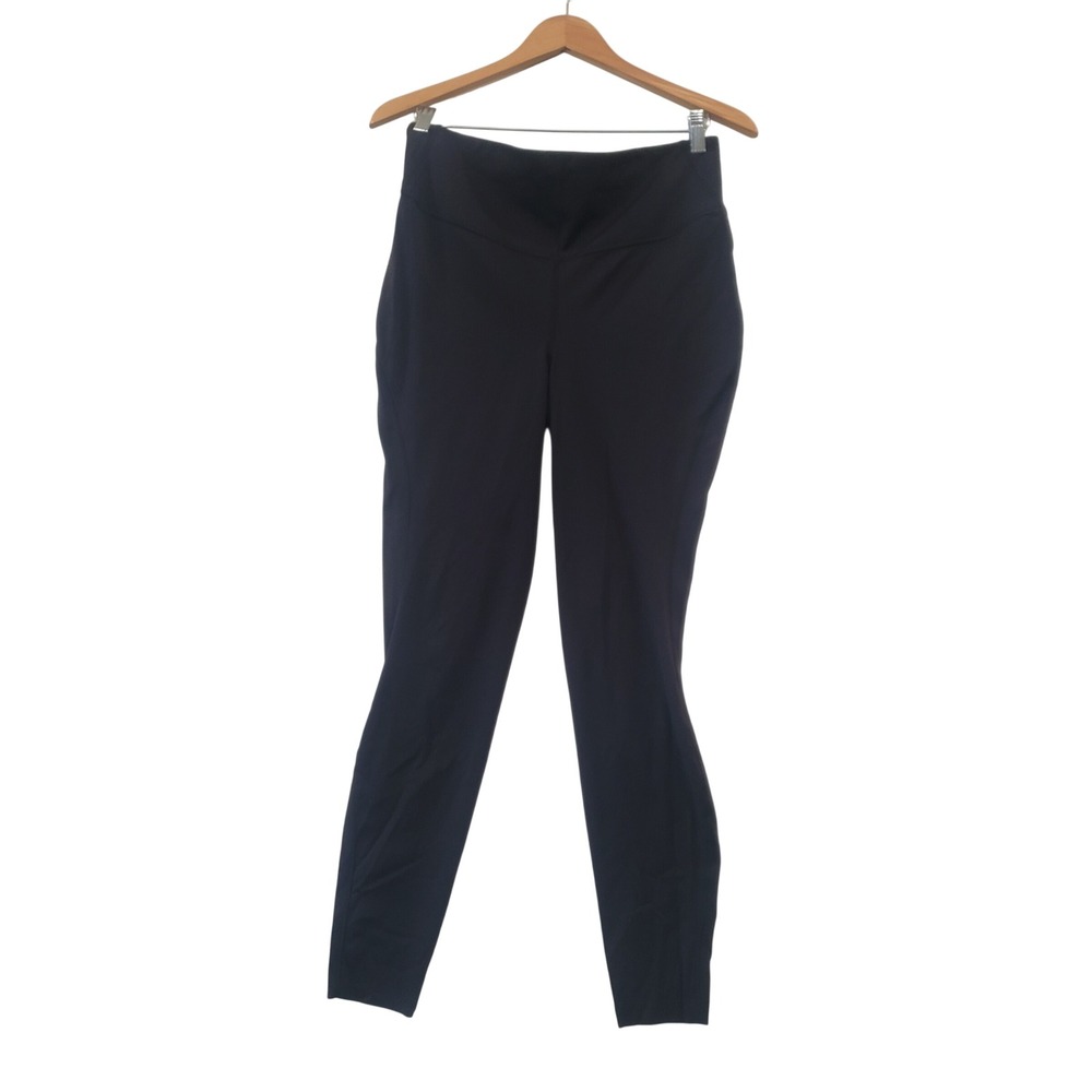 Lululemon Base Pace Leggings 12 Black High Rise Activewear Clean Girl Gym Yoga